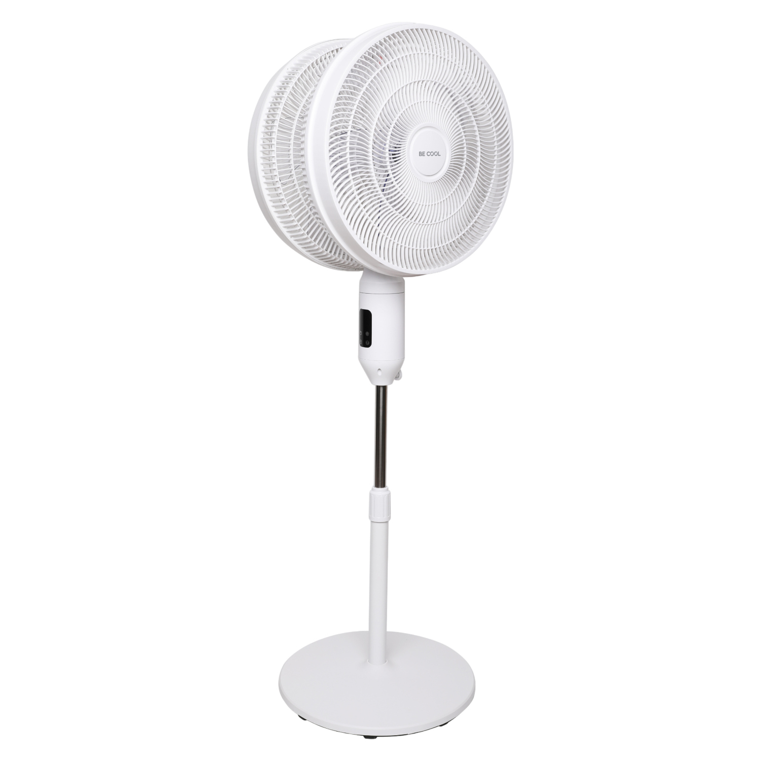 BE COOL BC2x16DC2501 Ventilator Doppelstandventilator 2 x 40cm