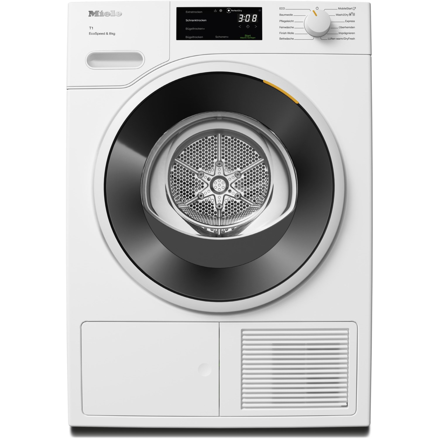 Miele TWC640WP EcoSpeed&8kg Wärmepumpentrockner 8 kg