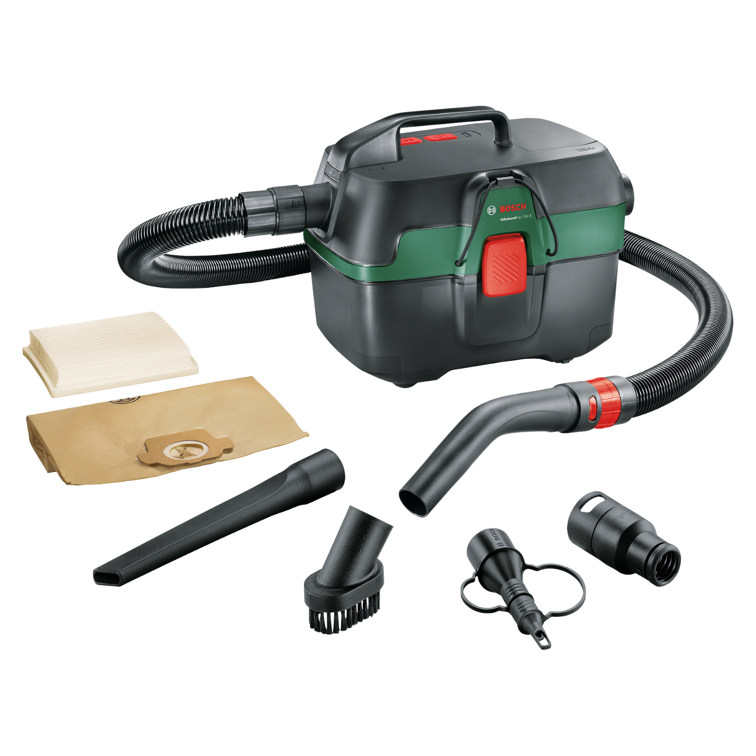 Bosch AdvancedVac 18V-8 Akku-Nass- und Trockensauger