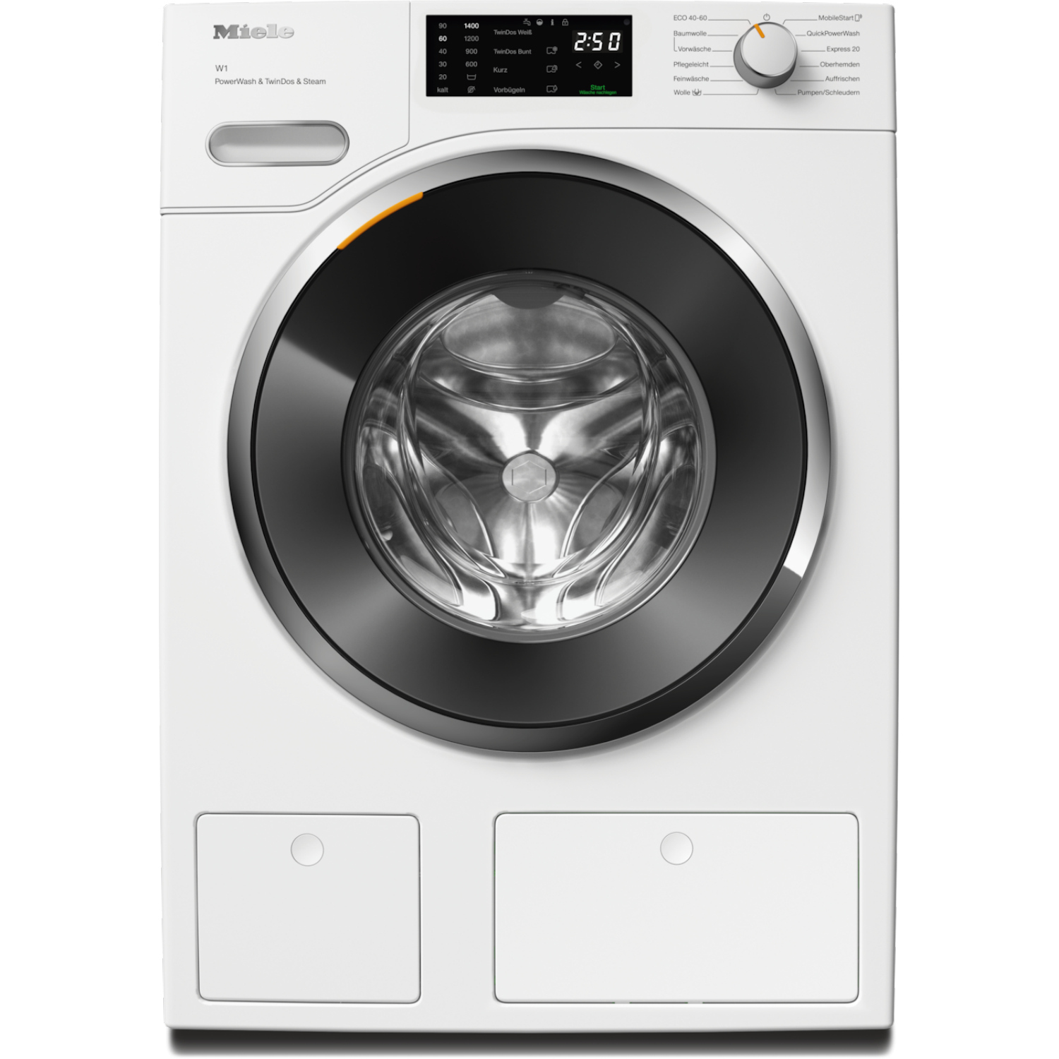 Miele WWG880 WPS PWash&TDos&Steam Waschmaschine, 9kg