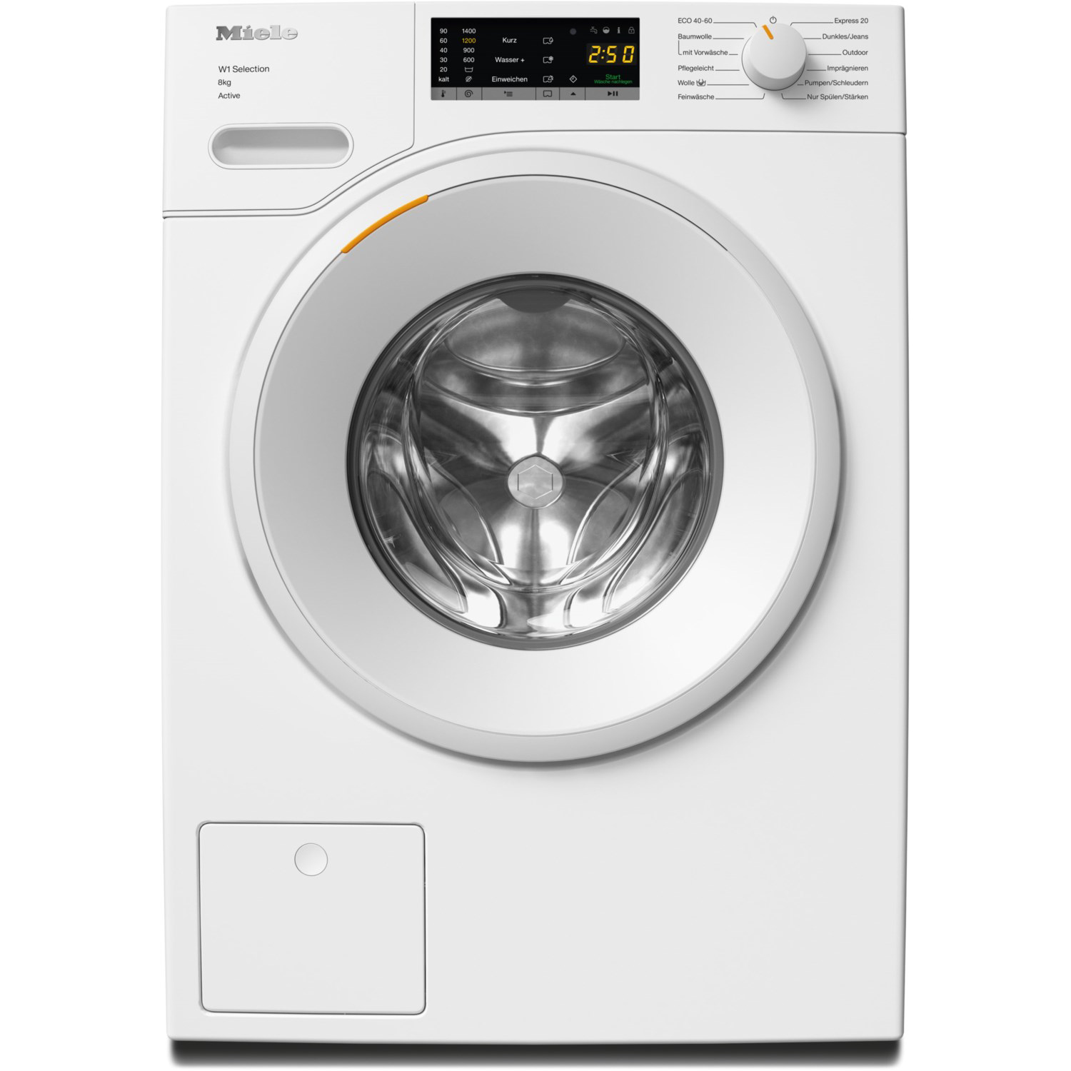 Miele WSA123 WCS Active Lotosweiß Waschmaschine 8kg