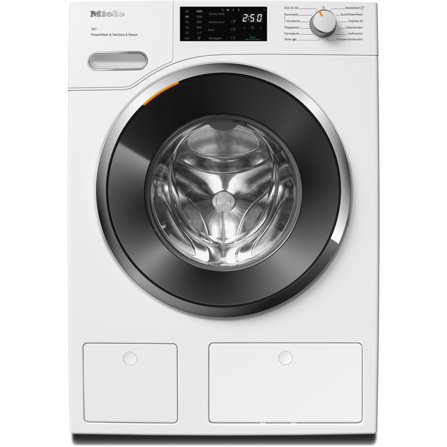 Miele WWG880 WCS PWash&TDos&Steam Waschmaschine, 9kg