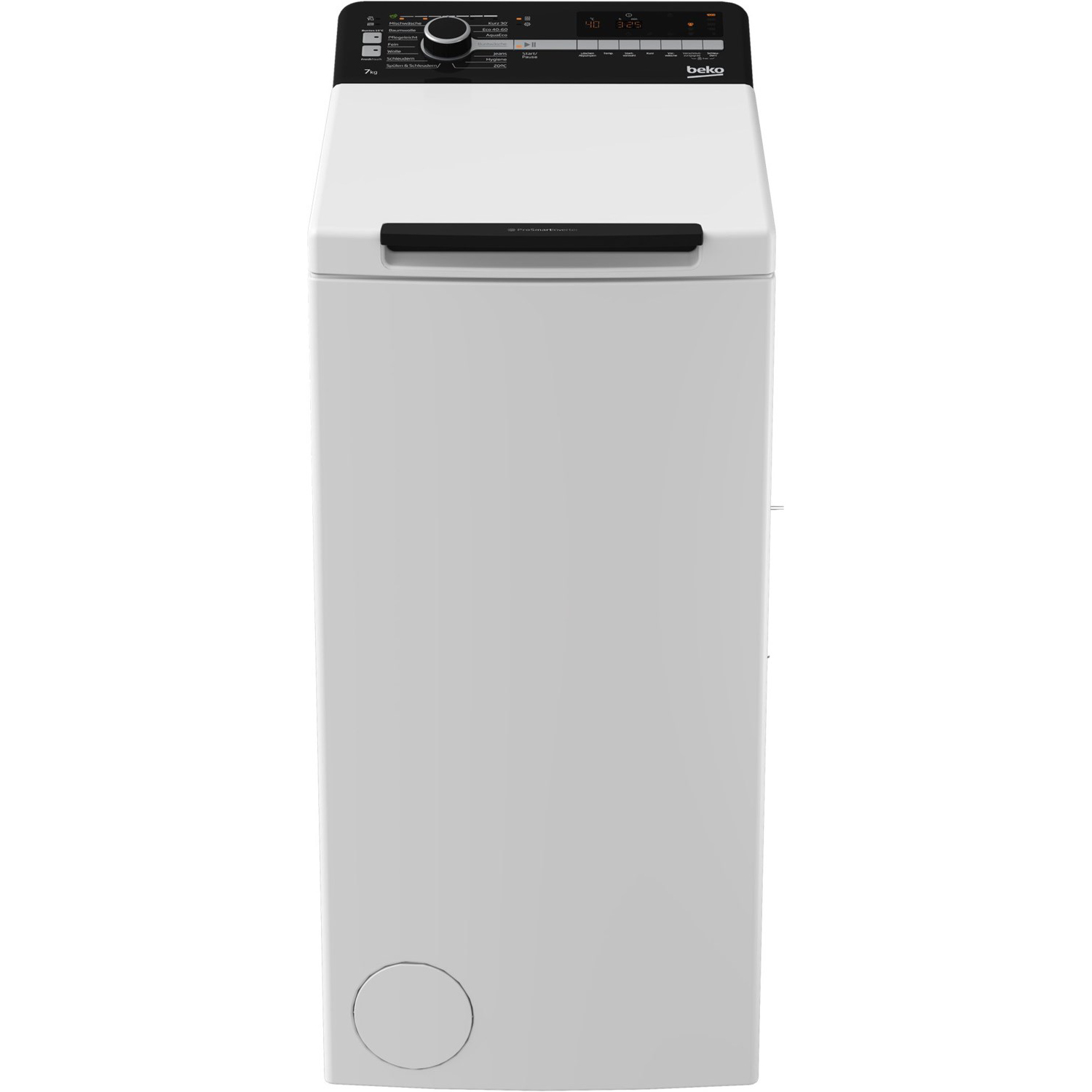 Beko BTL1WFP10724AT Waschmaschine Toplader 1-7 kg,