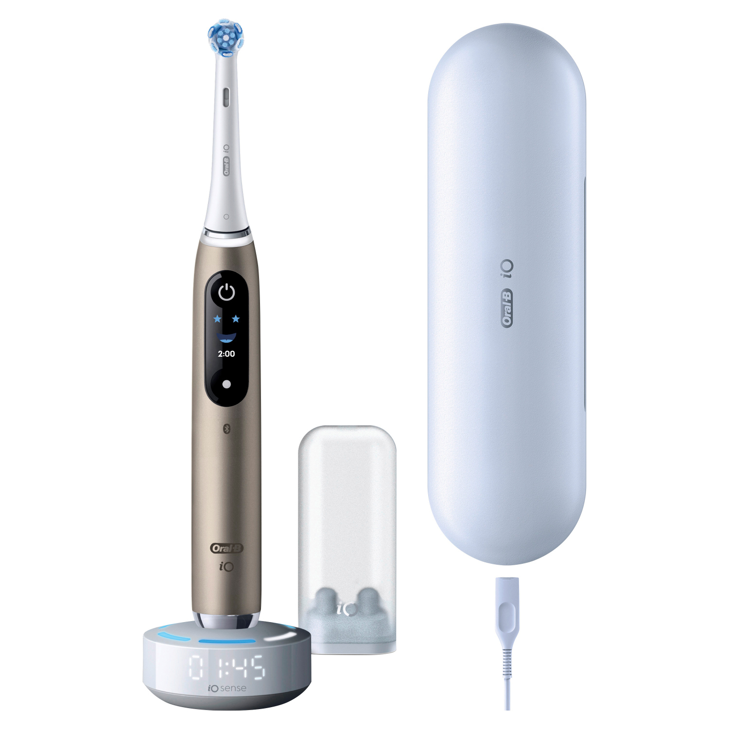 Oral-B iO Series 10 Eclipse Gold Special Edition, Elektrische Zahnbürs