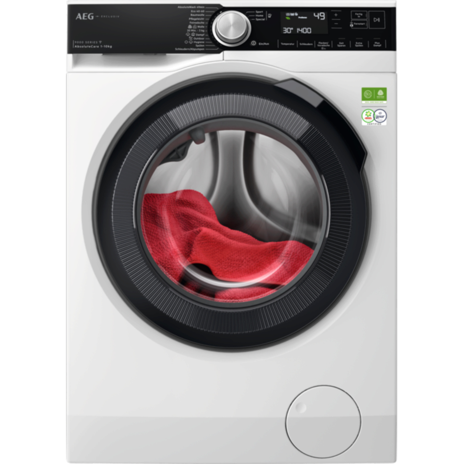 AEG Exclusiv LR9WW80409 Serie 9000 Waschmaschine 10kg, WiFi, SoftWater