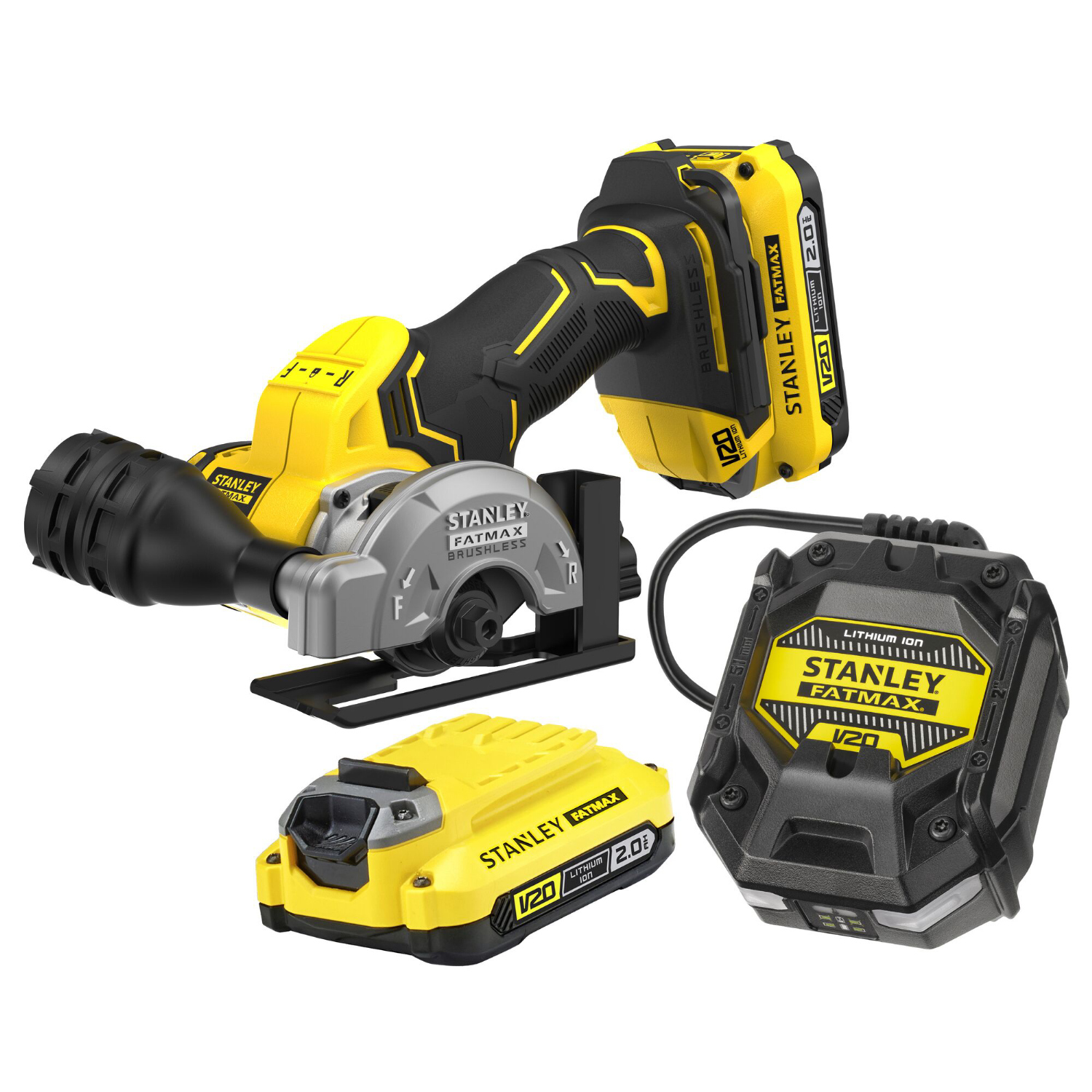 Stanley SFMCM300D2-QW 18 V Akku-Multimaterialschneider V20