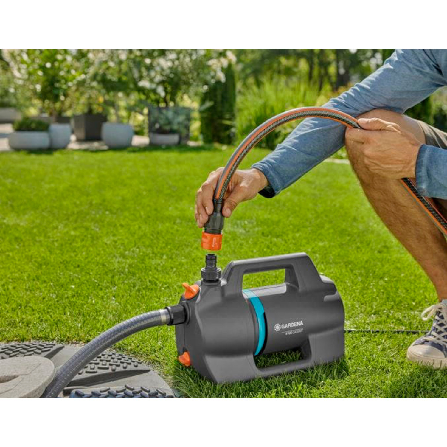 Gardena Gartenpumpe 4100 Silent electronic4you