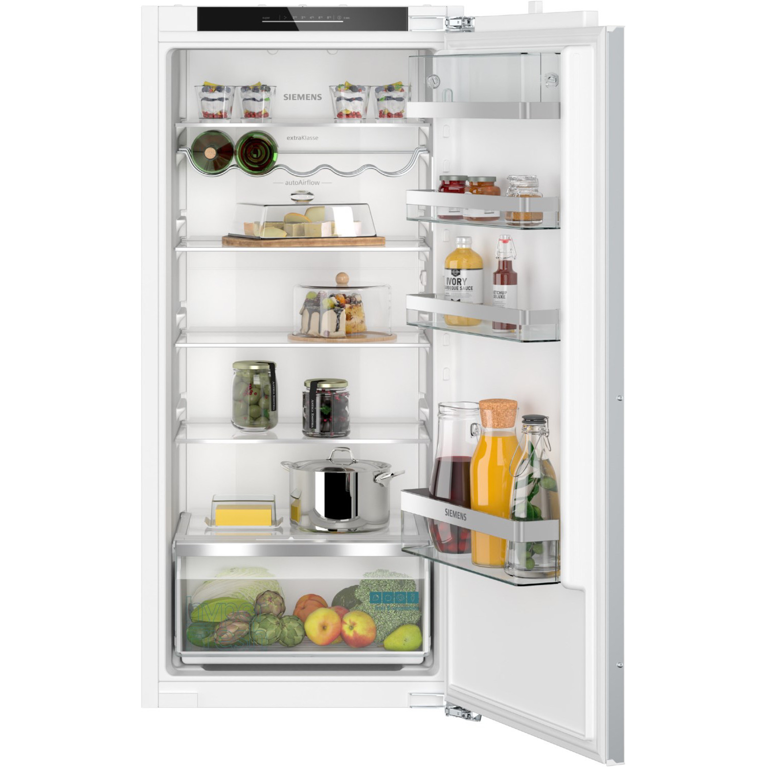 Siemens iQ300, Einbau-Kühlschrank mit Gefrierfach, 122.5 x 56 cm