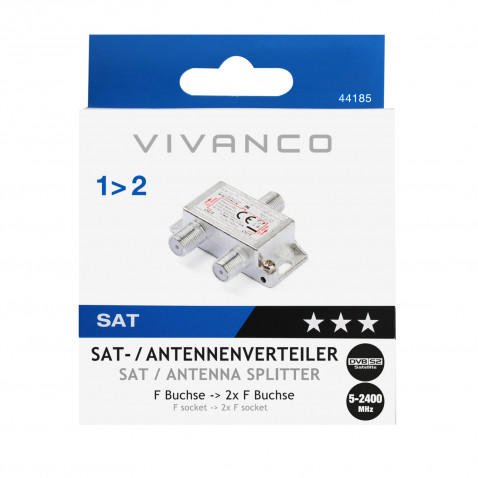 VIVANCO SAT-/Universal-Antennenverteiler