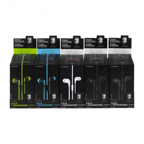 VIVANCO TALK 4 Headset Flachkabel