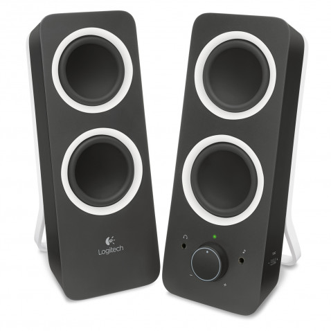 Logitech Z200 2.0 Lautsprecherset black