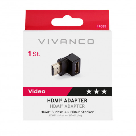VIVANCO HDMI Winkeladapter 90 grad