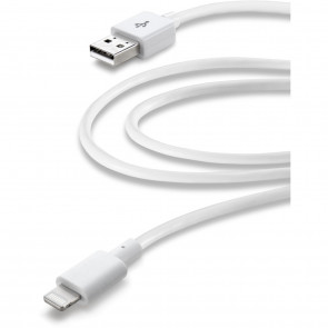 Cellularline USB Kabel 2m lightning weiß