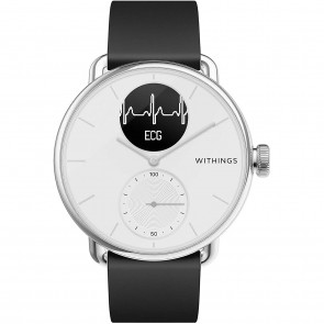 Withings ScanWatch 38mm weiß/silber