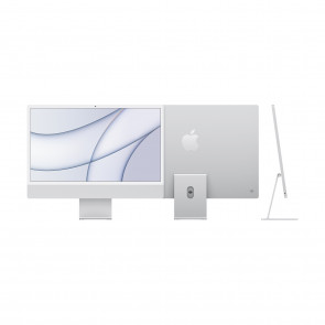 Apple iMac 24" M1 8GB/256GB Silber MGTF3