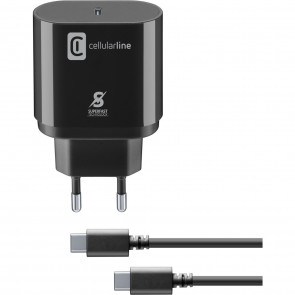 Cellularline Reiselader-Set 25W USB C