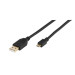 VIVANCO USB 2.0 Verbindungskabel 1,8m