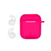 Celly Silikon Case für Airpods Magenta