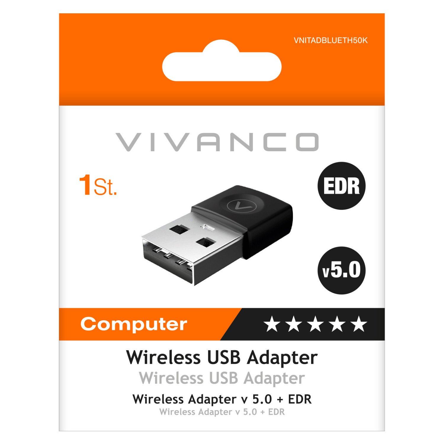 Vivanco USB Bluetooth Dongle V4 0 Electronic4you