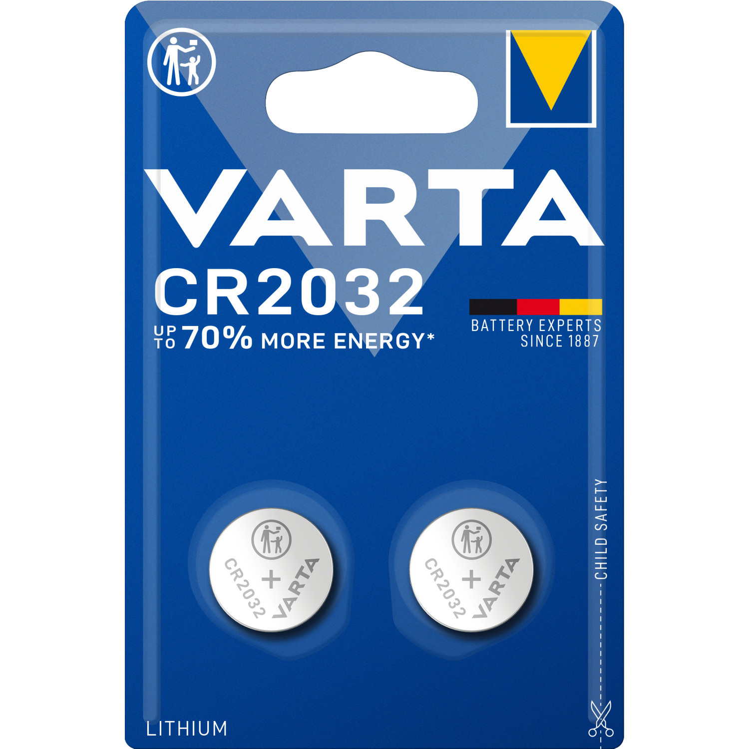Cr 2032 5 Stück 2032 CR2032 DL2032 ECR2032 3V Lithium-Knopfzellen Akku CR2032