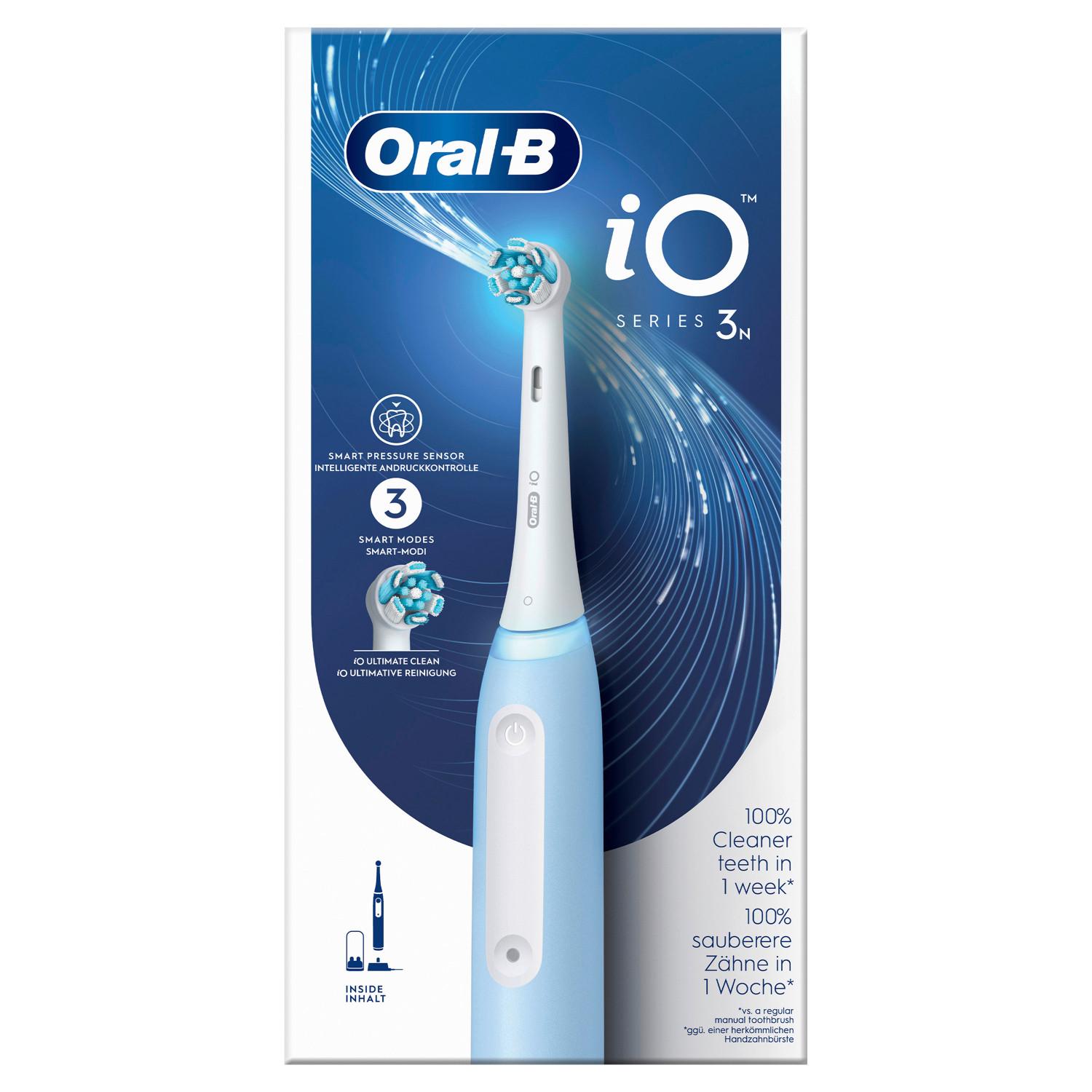 Oral-B iO Series 3n Ice Blue | electronic4you