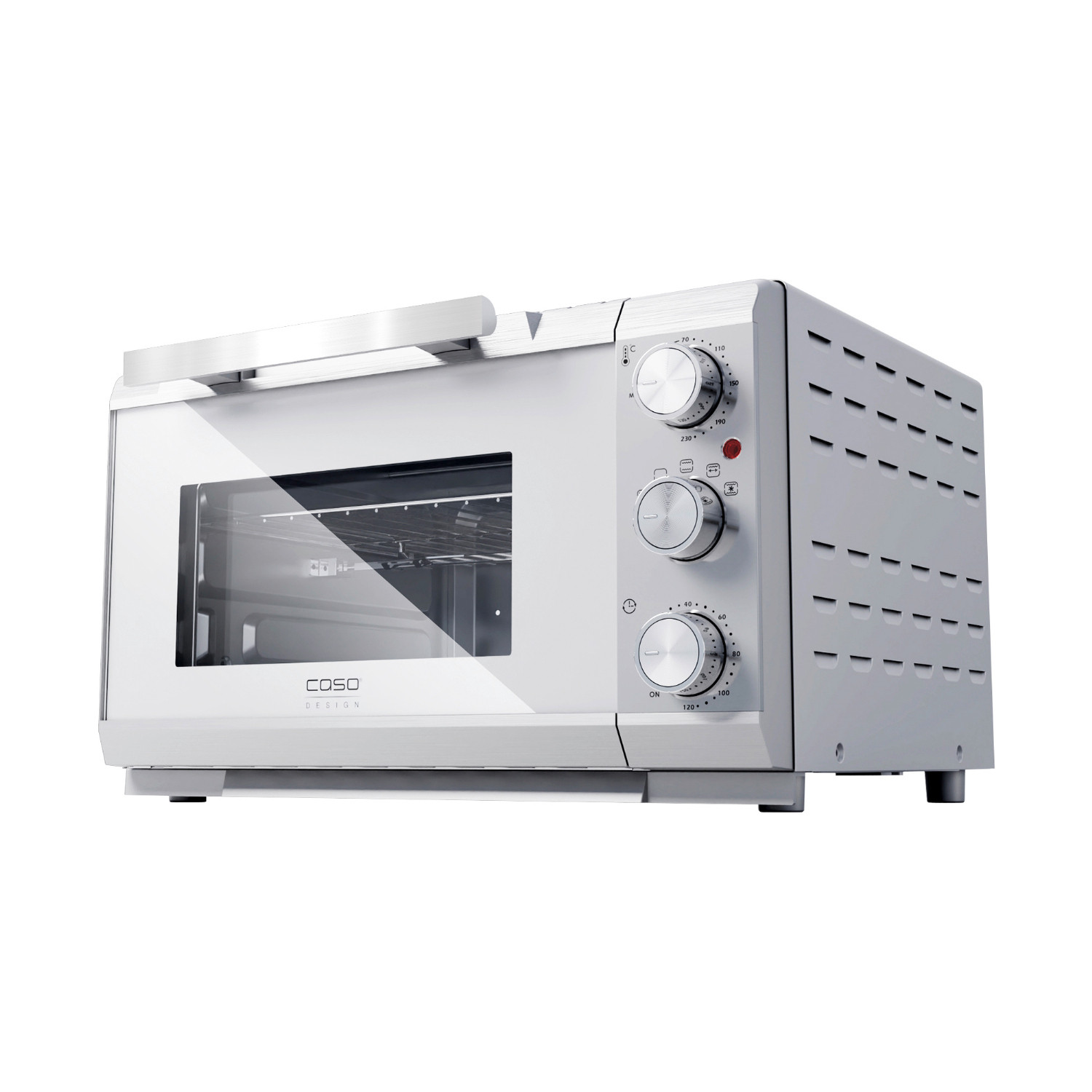 CASO TO 20 SilverStyle Mini-Backofen | electronic4you