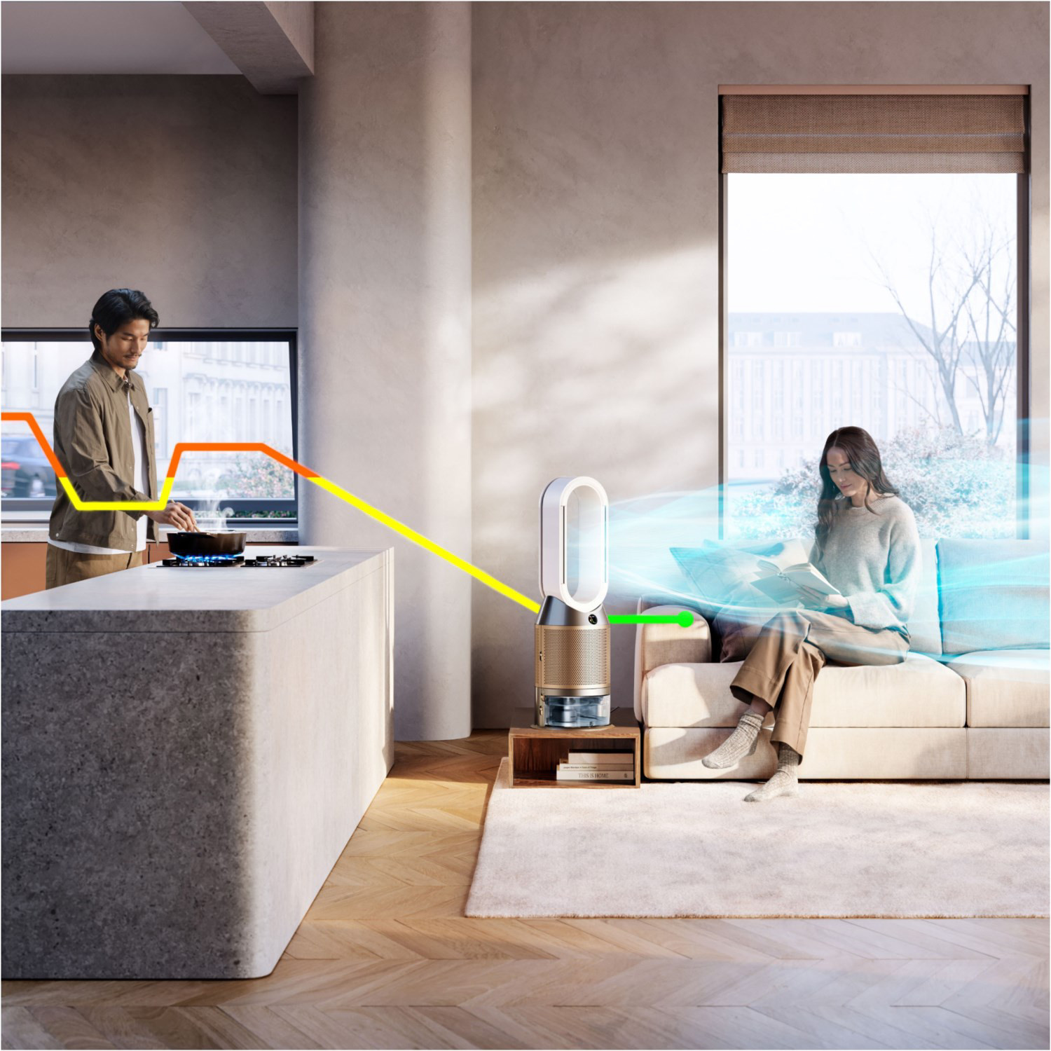 Dyson PH05 Pure Humidify + Cool | electronic4you