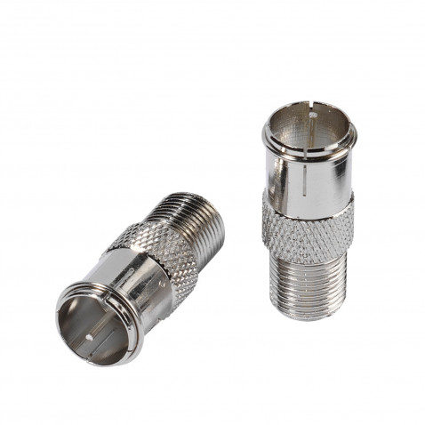 Vivanco F Quick Adapter, 2 Stk.