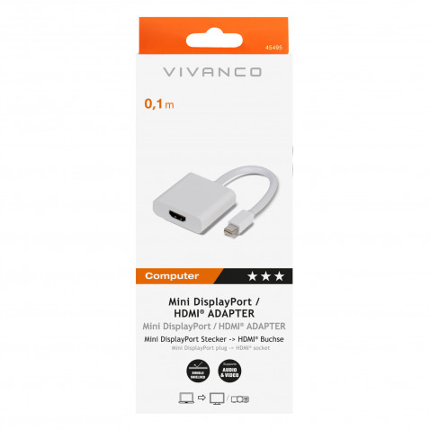Vivanco Mini DisplayPort / HDMI Adapter