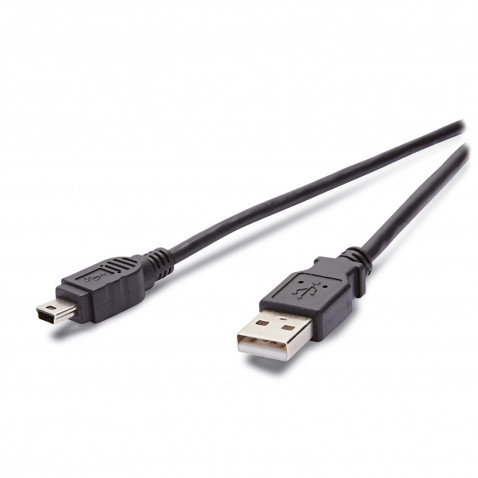 Vivanco USB-A auf Mini-USB Kabel, 1,8m