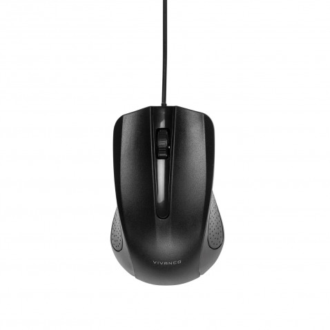 Vivanco 3 Tasten Maus 1000 dpi schwarz