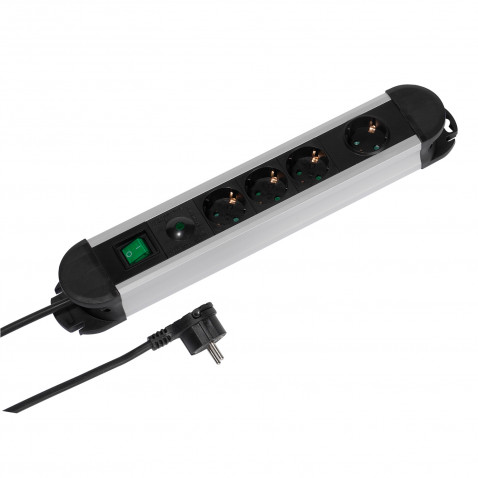 Vivanco 4er Steckdosenleiste schw. 2,5m