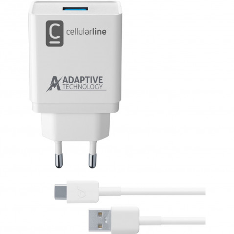 Cellularline Fast Charger USB C 15W