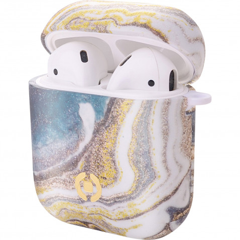 Celly Case für Airpods marble