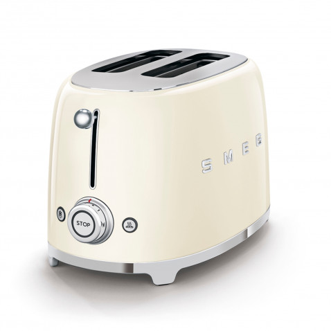 SMEG TSF01CREU 2-Schlitz-Toaster kompakt