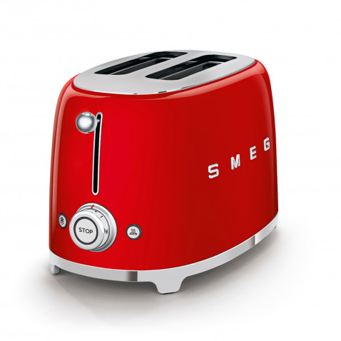 SMEG TSF01RDEU 2-Schlitz-Toaster kompakt