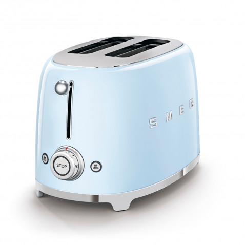 SMEG TSF01PBEU 2-Schlitz-Toaster kompakt