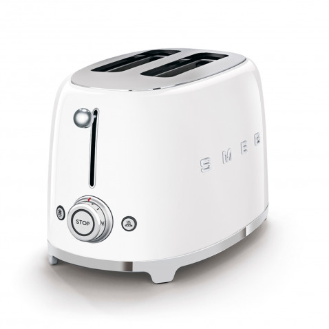 SMEG TSF01WHEU 2-Schlitz-Toaster kompakt