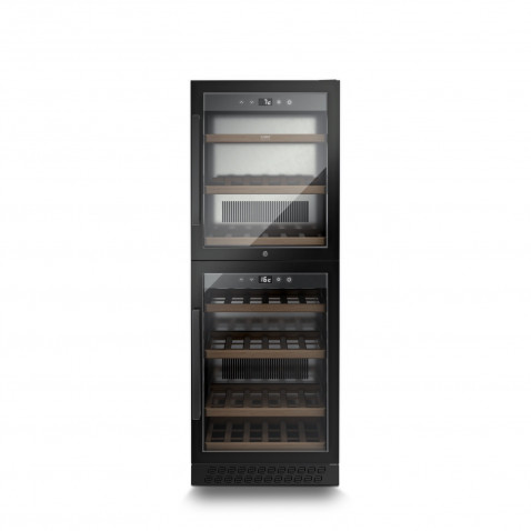CASO WineChef Pro 126-2D black