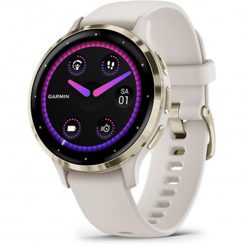 Garmin Venu 3S soft gold/ivory