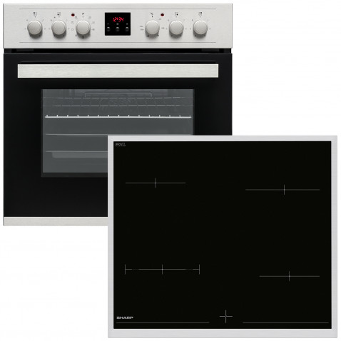 Sharp K-62D19IM0-EU Einbauherd-Set