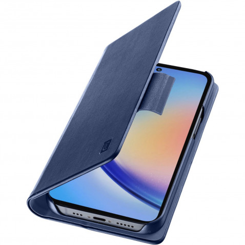 Cellularline Bookcase Galaxy A35 blau