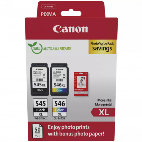 Canon PG-545XL/CL-546XL Value Pack