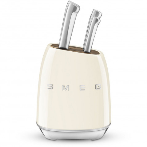 SMEG KBSF02CR Messerblock 6 teilig