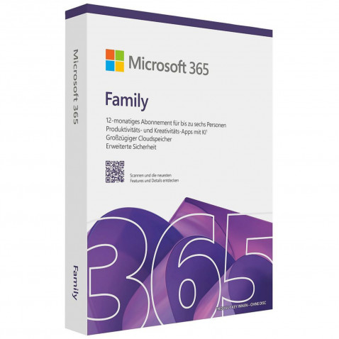 Microsoft Office 365 Family 1 Jahr PKC