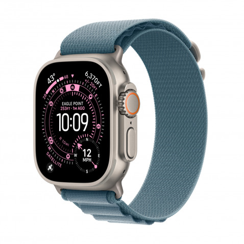 Apple Watch Ultra 3 Alpine Loop Hellblau