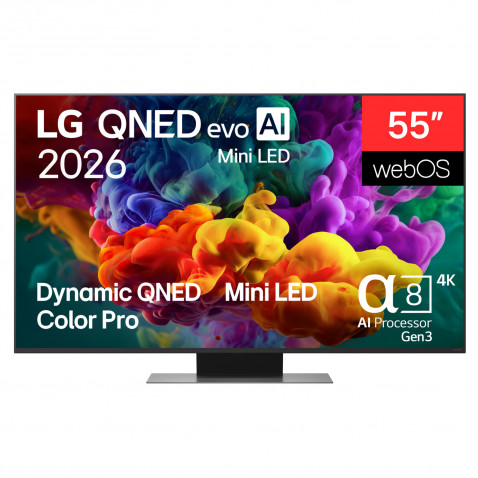 LG evo Mini LED AI 55QNED86B6B 4K UHD