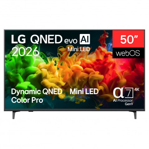 LG 50QNED80B6B 4K QNED evo MiniLED TV