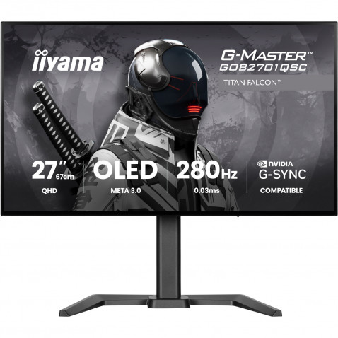 iiyama G-Master GOB2701QSC-B1 26.5" OLED