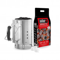 Weber Anzünd-Set, 3 in1 Anzündkamin,